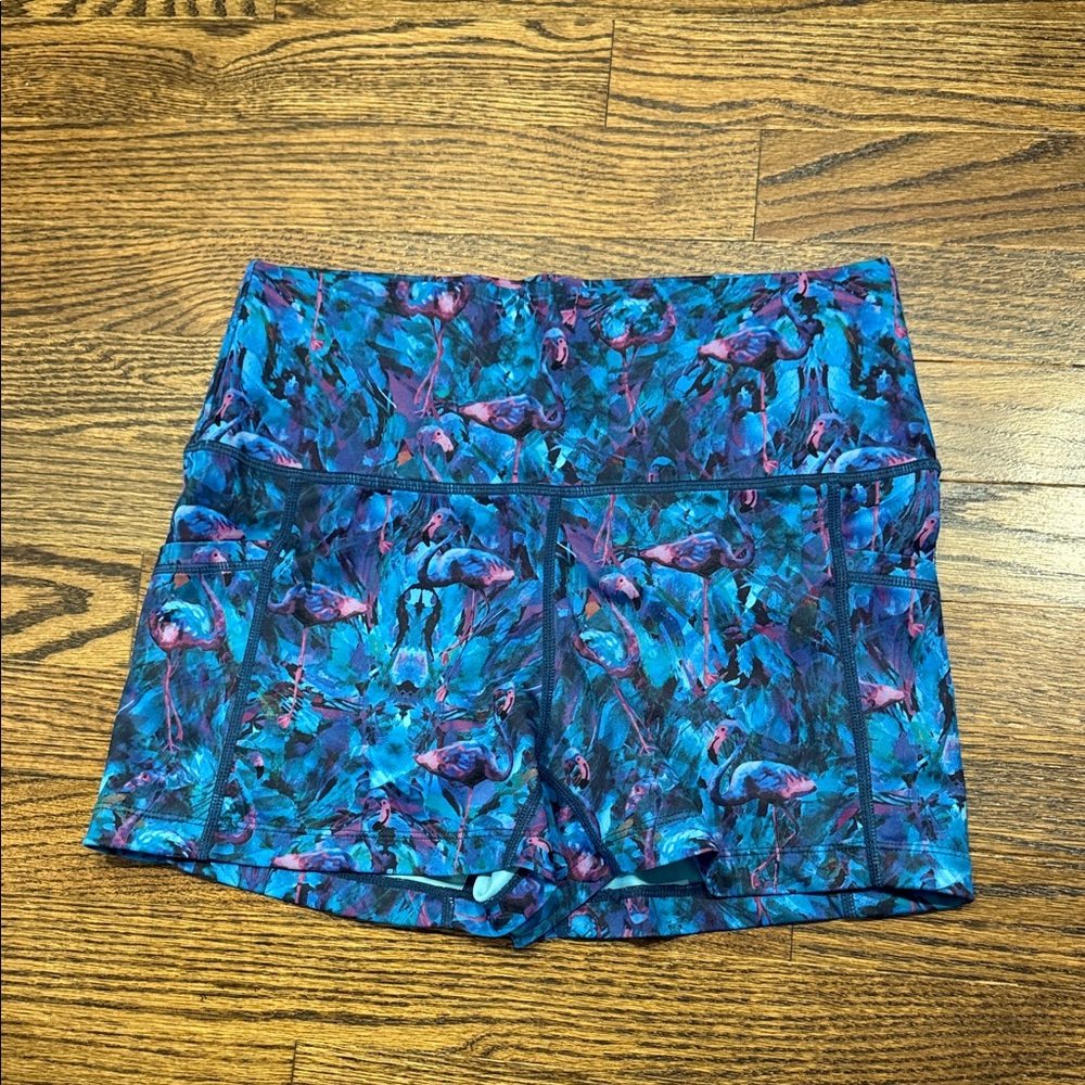 Constantly Varied Gear Vibrant Blue and Purple Athletic Shorts